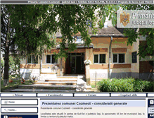 Tablet Screenshot of comunacozmesti.ro